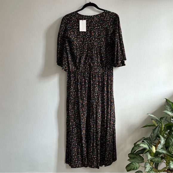 Faithfull the Brand Melia Midi Dress La Contrie - Picture 5 of 8